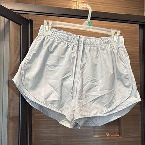 Nike Women's Athletic Shorts in Light Gray